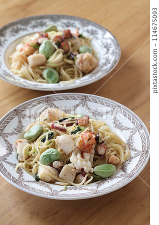 Shrimp and Scallop Pasta Shrimp and Scallop Pasta 114675093
