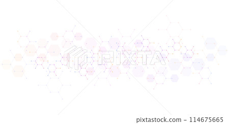 Molecular structure and genetic engineering, science, innovation technology, healthcare, and medicine design 114675665