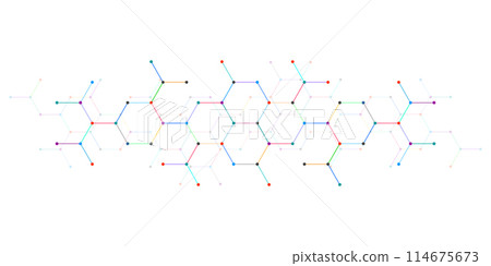 Molecular structure and genetic engineering, science, innovation technology, healthcare, and medicine design Molecular structure and genetic engineering, science, innovation technology, healthcare, and medicine design 114675673