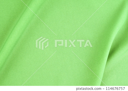 Yellow green color fabric texture for background 114676757