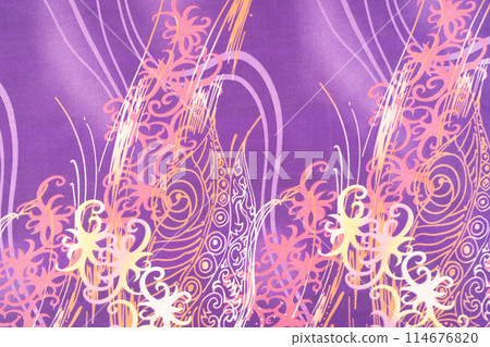 The beautiful of art Indonesian Batik Pattern 114676820