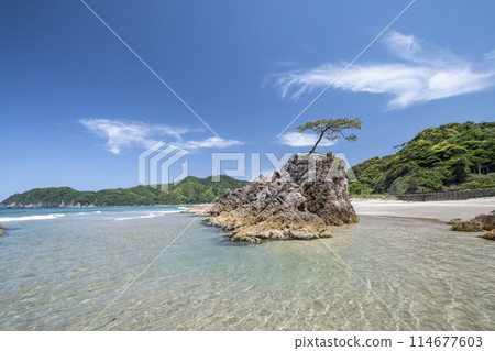 石見藍浦富海岸（東濱海水浴場附近） 114677603