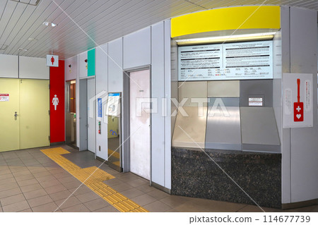 Yurikamome Takeshiba Station women's restroom area Yurikamome Takeshiba Station women's restroom area 114677739