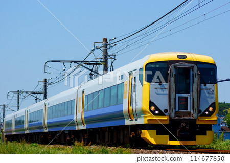 Sobu Main Line Limited Express Shiosai No. 81 formation photo Sobu Main Line Limited Express Shiosai No. 81 formation photo 114677850