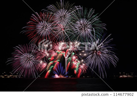 Lake Biwa Otsu Night Cruise Fireworks Lake Biwa Otsu Night Cruise Fireworks 114677902