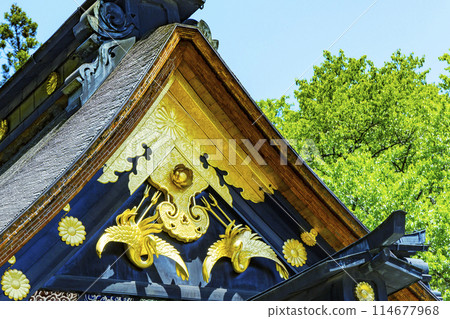 Spring in the National Treasure Osaki Hachimangu Shrine, Sendai City 114677968