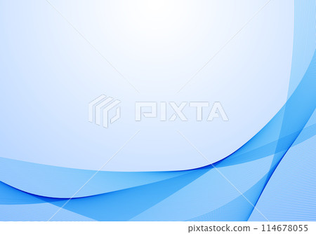 Digital technology wave background 6 blue 114678055