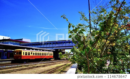 千葉縣小湊鐵道五井停靠的車輛 114678647