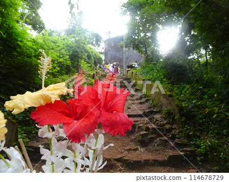 泰國北碧府 Sangkhlaburi 大壩淹沒的寺廟 泰國北碧府 Sangkhlaburi 大壩淹沒的寺廟 114678729