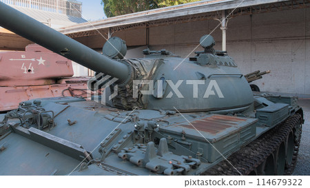 Captured T-54 tank Captured T-54 tank 114679322