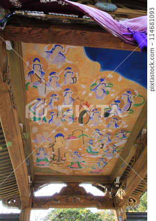 四國第 47 座聖寺八坂寺的天花板畫 114681093