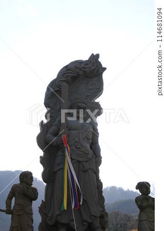 四國第 47 處聖地八坂寺的不動明王雕像 114681094