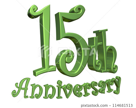 3DCG角色「15th Anniversary/15th Anniversary」綠、綠 114681513