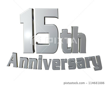 3DCG角色「15th Anniversary/15th Anniversary」銀、銀 114681886