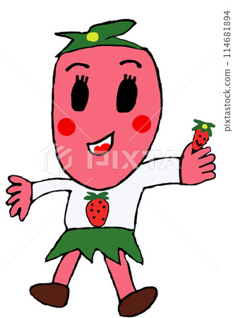 cute strawberry cute strawberry 114681894