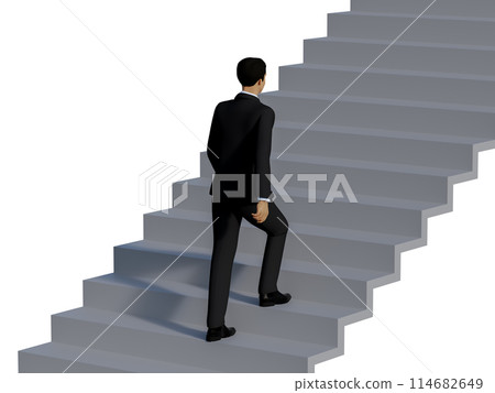 上樓梯的商人 上樓梯的商人 114682649