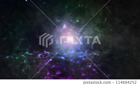 外太空多彩星雲圖片素材 114684252