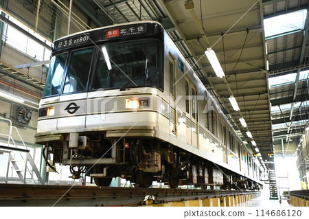 東京地鐵日比谷線03系（特快/北千住顯示）停靠站 114686120