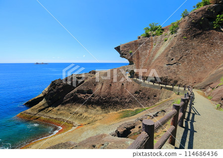 [Mie Prefecture] Onigajo Castle on a clear day 114686436