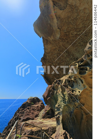 [Mie Prefecture] The inner gate of Onigajo Castle on a clear day 114686442