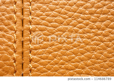 luxury brown leather bag texture background with stitching luxury brown leather bag texture background with stitching 114686789