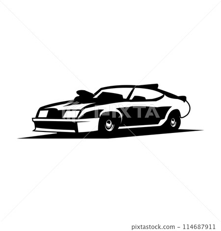 vector 1973 Ford isolated on white background best side view for logo, badge, emblem, icon available in 10 eps. vector 1973 Ford isolated on white background best side view for logo, badge, emblem, icon available in 10 eps. 114687911