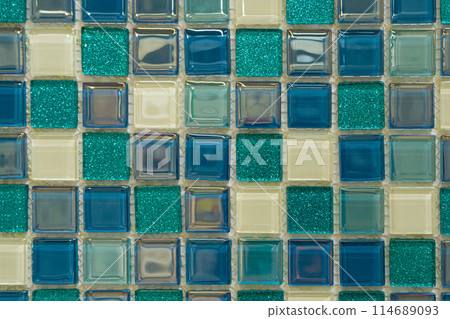 Kitchen Mosaic Tiles, Bathroom Pattern, Kitchen Wall Decoration Texture Background 114689093