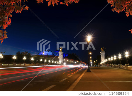 Bridge with night 114689334