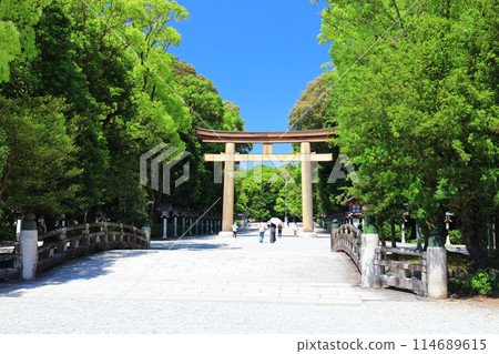 [奈良縣]晴天橛原神社第二鳥居 114689615