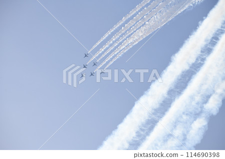 翱翔藍天的藍色衝擊力<靜濱基地> 114690398