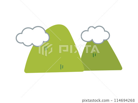 Mountain illustration 114694268
