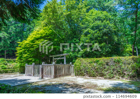 Ukyo Ward, Kyoto City, 59th Emperor Uda's Mausoleum, Ouchiyama 114694609
