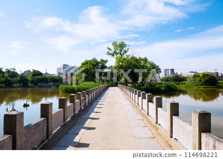 Bandaiike Park in Sumiyoshi Ward 114698221