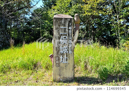 濱松市富富「二俁城」石牆與弧形環 濱松市富富「二俁城」石牆與弧形環 114699345