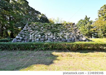 濱松市富富「二俁城」石牆與弧形環 濱松市富富「二俁城」石牆與弧形環 114699346