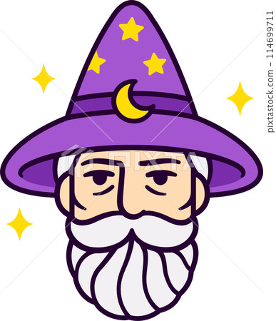 Old wizard portrait Old wizard portrait 114699711