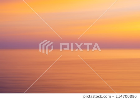 Image depicting flowing clouds and the sea Image depicting flowing clouds and the sea 114700886