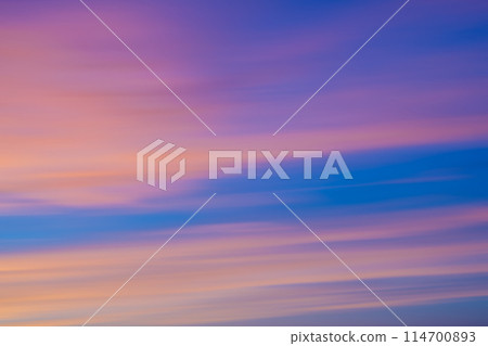 Image depicting flowing clouds and the sea Image depicting flowing clouds and the sea 114700893