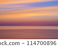 Image depicting flowing clouds and the sea Image depicting flowing clouds and the sea 114700896