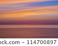 Image depicting flowing clouds and the sea Image depicting flowing clouds and the sea 114700897