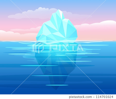 Iceberg arctic pole landscape 114701024