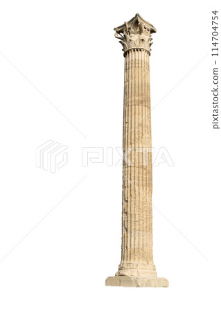 old greek column 114704754