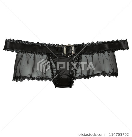 Midnight black garter belt with glossy finish chic and elegant turning with sophistication Midnight black garter belt with glossy finish chic and elegant turning with sophistication 114705792