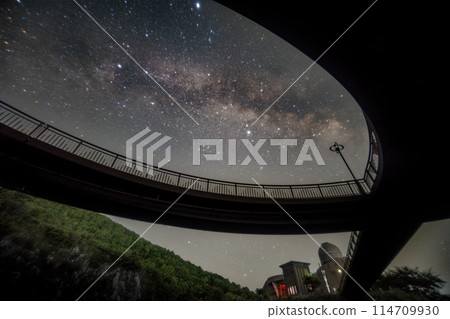 福島縣星野村天文台的銀河 114709930