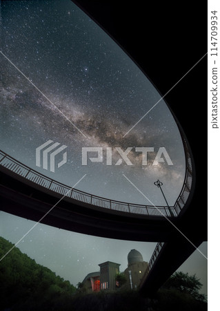 The Milky Way at Hoshinomura Observatory in Fukushima Prefecture 114709934