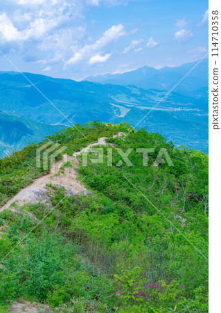 [Mountain climbing material] Ridge trail of Mt. Kotomi [Nagano Prefecture] 114710358