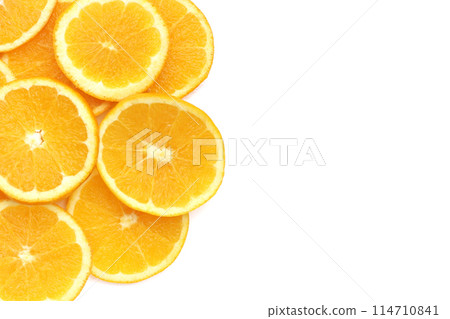 Fresh orange fruit, high vitamin c 114710841