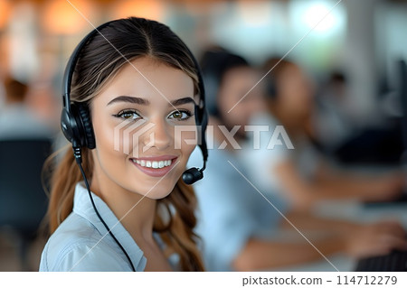 客戶支援女士 2 AI 生成圖像 客戶支援女士 2 AI 生成圖像 114712279