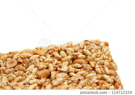 Krayasart, Thai crispy rice, peanut and sesame cereal 114712329