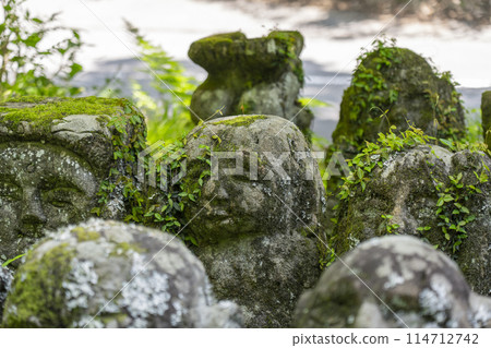 新綠京都、愛宕念佛寺、表情各異的羅漢像 新綠京都、愛宕念佛寺、表情各異的羅漢像 114712742